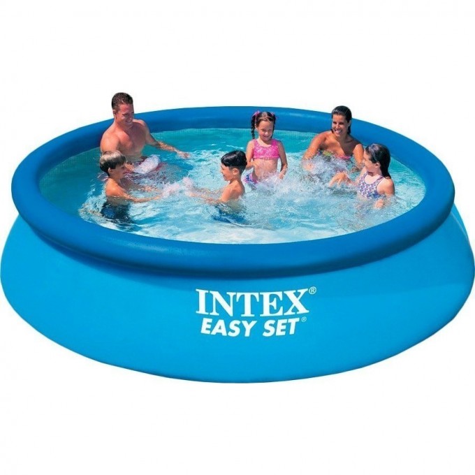 Бассейн надувной INTEX EASY SET 28132, 366х76 см, фильтр-насос